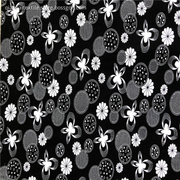 Rayon spandex OE reactive printed jersey knitting fabric